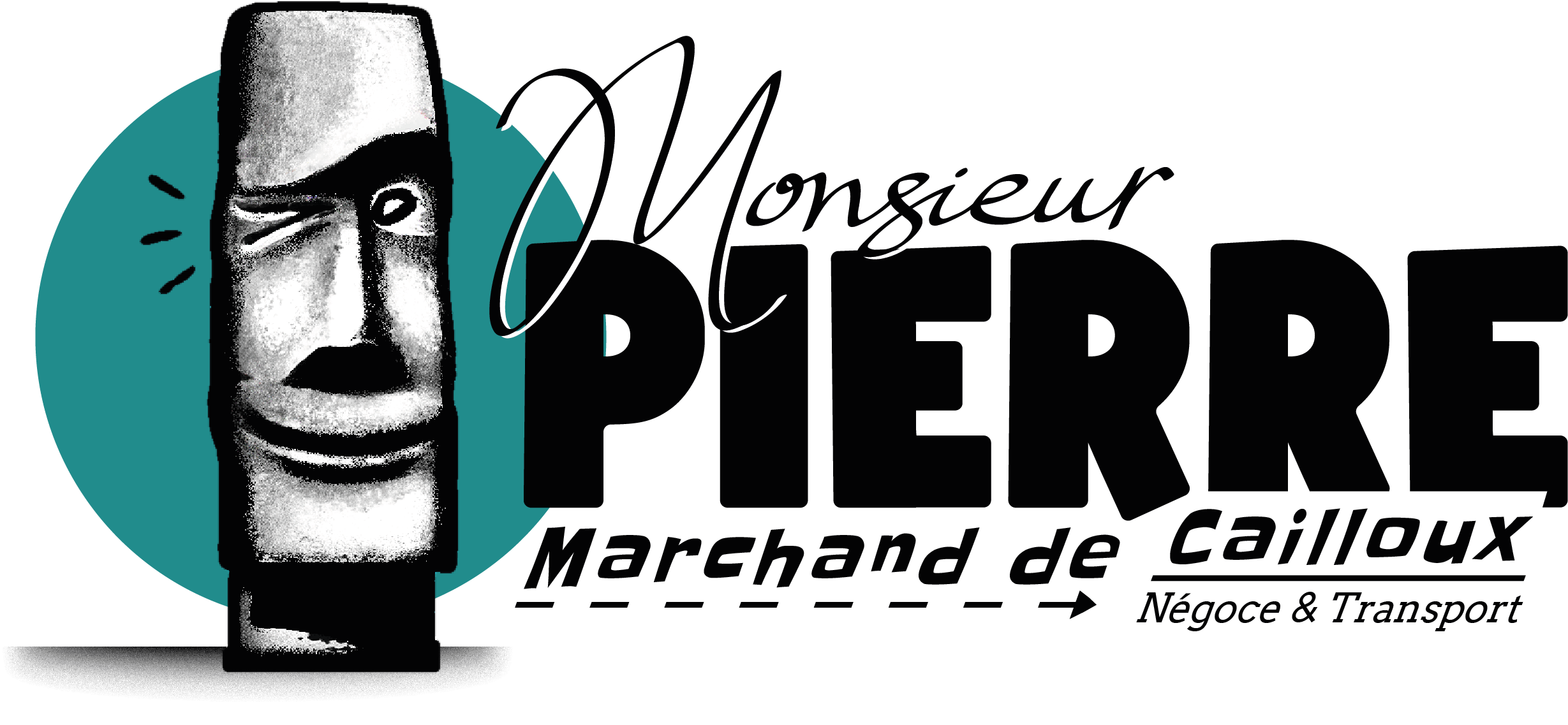 Logo Mr Pierre marchand de cailloux, transport de matériaux et négoce à Vertou en Loire-Atlantique